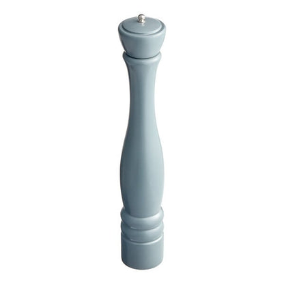 Acopa 18" Matte Steel Blue Wooden Salt / Pepper Mill – item 176PM18SB