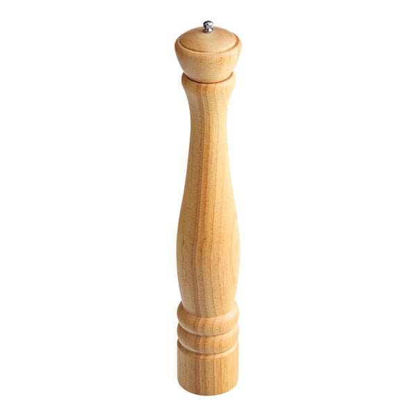 Acopa 18" Matte Wooden Salt / Pepper Mill – item 176PM18NAT