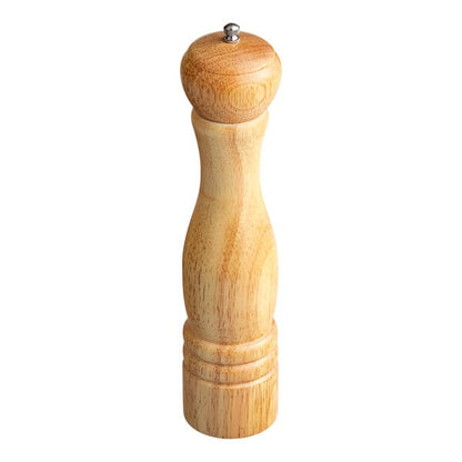 Acopa 12" Matte Wooden Salt / Pepper Mill – item 176PM12NAT