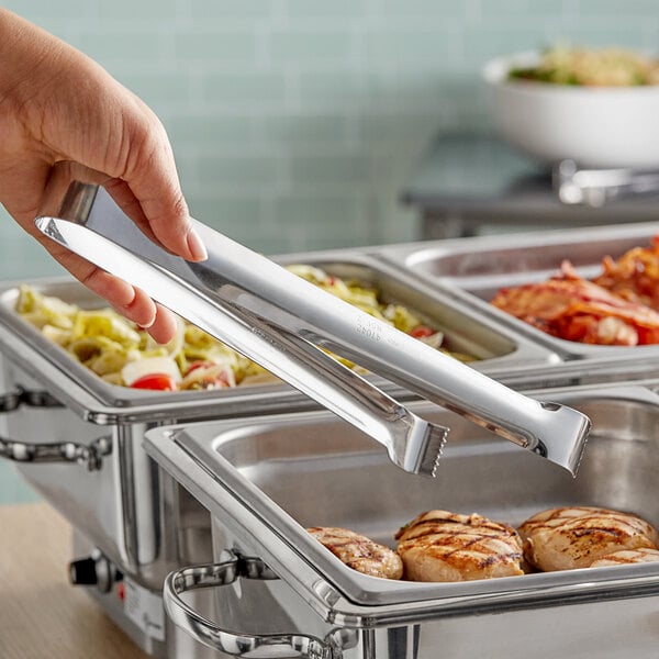 Vollrath 47042 Heavy Duty 12" Pom Tongs – item 92247042 image 2