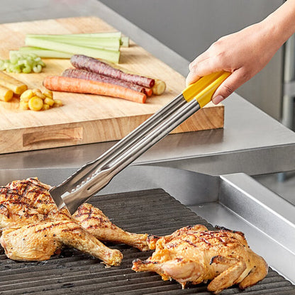 Vollrath 4791650 Tongs w/ Yellow Coated Kool-Touch Handle – item 9224791650 image 2