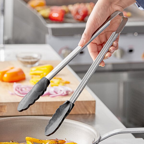 Vollrath Tongs - Heat Resistant up to 450 Degrees Fahrenheit – item 9224781212 image 2