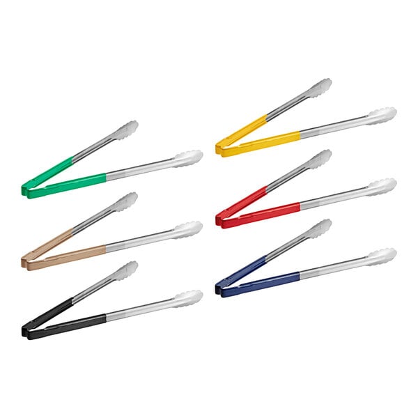 Vollrath Jacob's Pride 16" Scalloped Tongs HACCP Kit w/ – item 92247816KIT