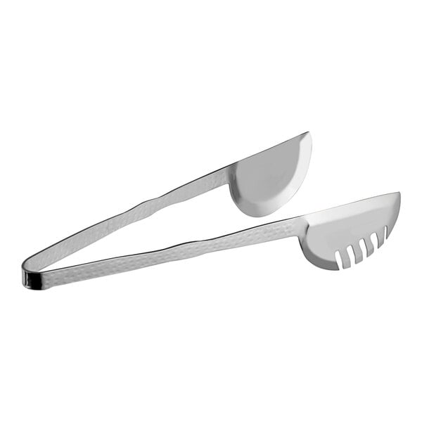 GET BSPD-20 10 1/2" Comb Salad Tongs w/ Hammered Finish – item 375BSPD20