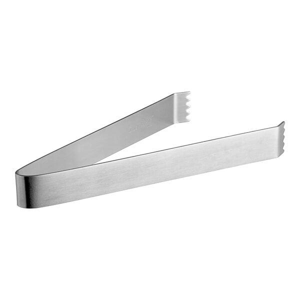 room360 7" Silver Brushed Tongs – item 957T021BSS23