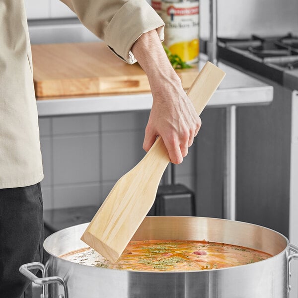 Choice 18" Wood Mixing Paddle – item 407WMP18 image 2