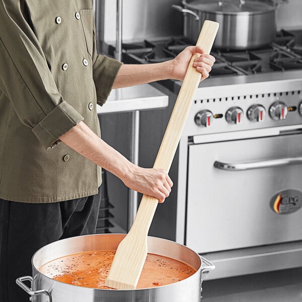 Choice 42" Wood Mixing Paddle – item 407WMP42 image 2