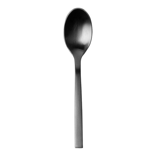 Oneida Chef's Table Black 4 3/8" Heavy Demitasse Spoon – item 356B410SADF