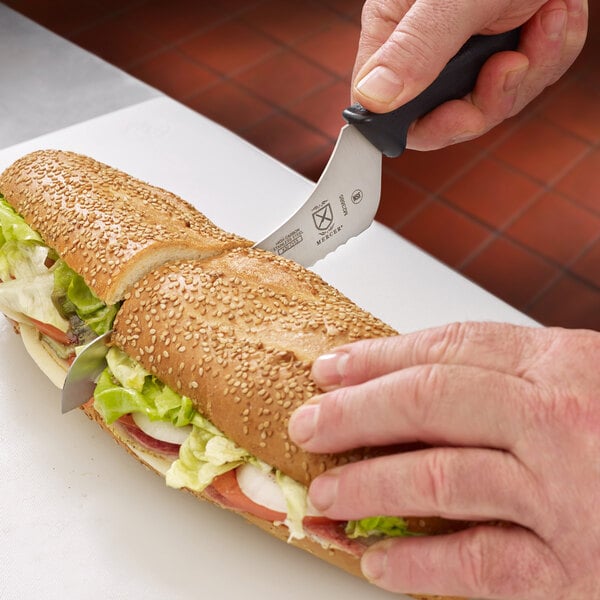 Mercer Culinary Millennia 7" Offset Sandwich Knife M23885 – item 470M23885 image 2