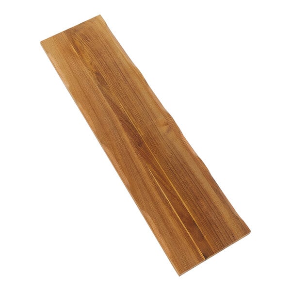 American Metalcraft 32" x 8 3/4" Acacia Wood Serving Platter – item 124AB329