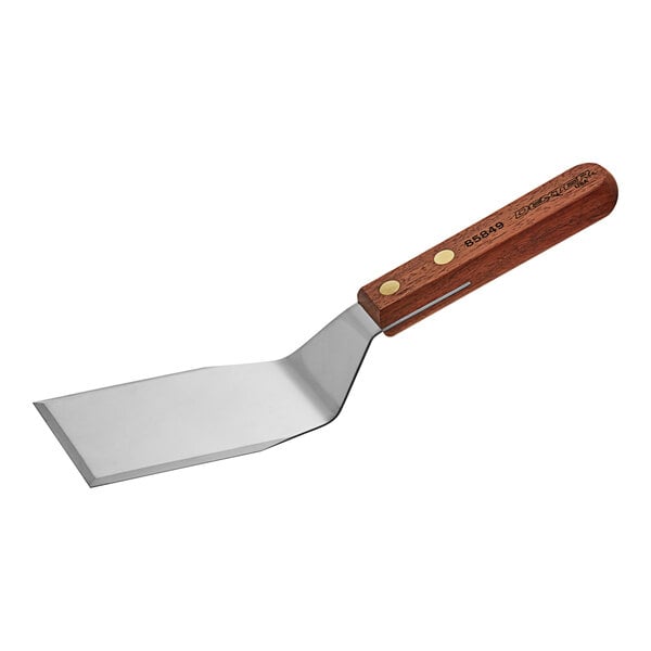 Dexter-Russell 16271 4" x 3" Beveled Turner - Wood Handle – item 69333780
