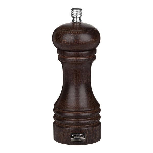 Trudeau by Steelite International 6" Chocolate Salt Mill – item 5766324T508
