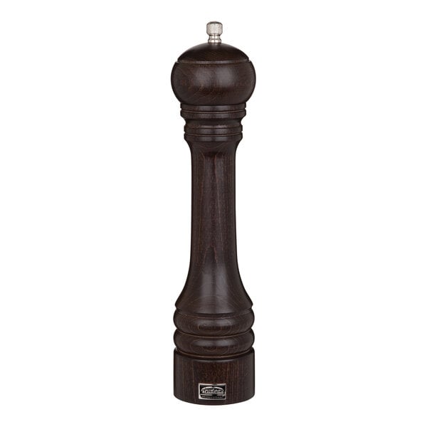 Trudeau by Steelite International 12" Chocolate Pepper Mill – item 5766324T509