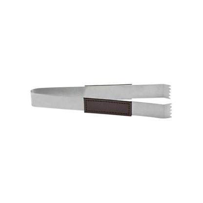 room360 London 7" Ice Tongs w/ Faux Leather Handle – item 957BUT021BRS23