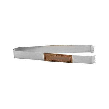 room360 London 7" Ice Tongs w/ Saddle Faux Leather Handle – item 957BUT021TAS23