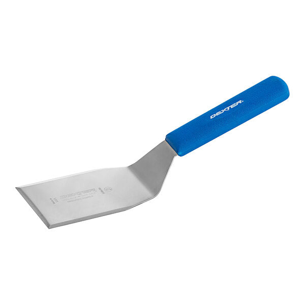 Dexter-Russell 19713H Sani-Safe Cool Blue Hamburger Turner – item 21019713H