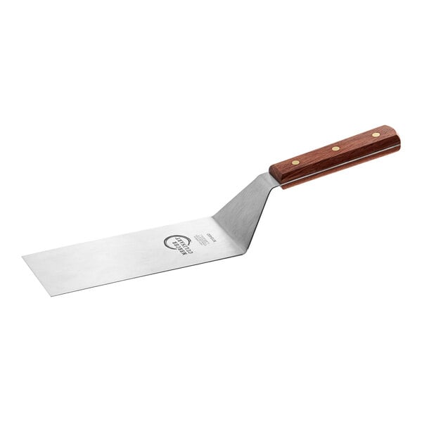 Mercer Culinary M18460 Praxis 8" Turner w/ Rosewood Handle – item 470M18460
