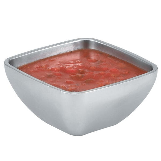 Vollrath 47659 24 oz. Double Wall Square Serving Bowl – item 92247659