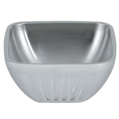 Vollrath 47681 Fluted Double Wall Square 1.8 Serving Bowl – item 92247681 image 2