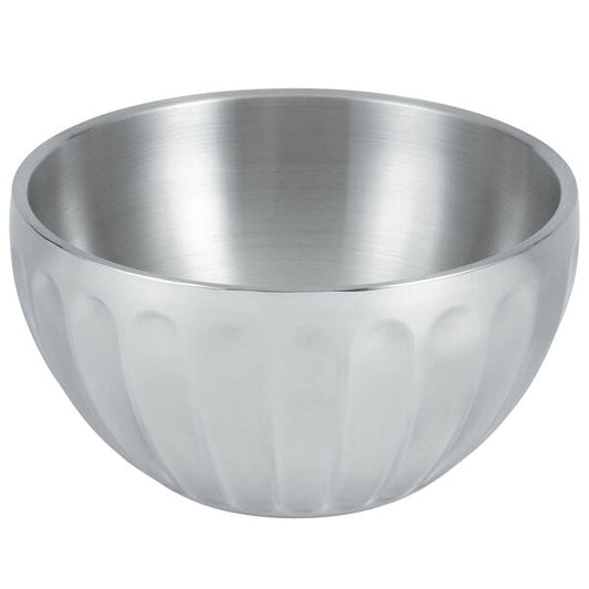 Vollrath 47688 Fluted Double Wall 6.9 Qt. Serving Bowl – item 92247688