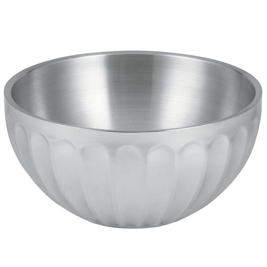 Vollrath 47689 Fluted Double Wall 10.1 Qt. Serving Bowl – item 92247689