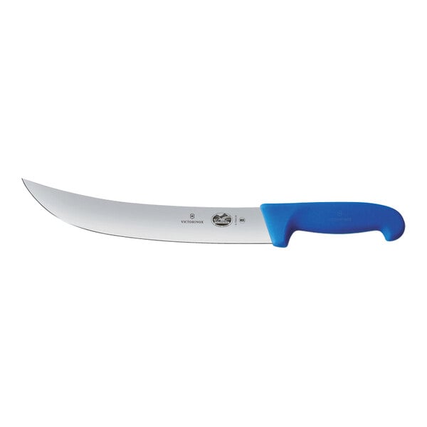 Victorinox 10" Cimeter Knife w/ Blue Fibrox Handle 5.7302.25 – item 3535730225