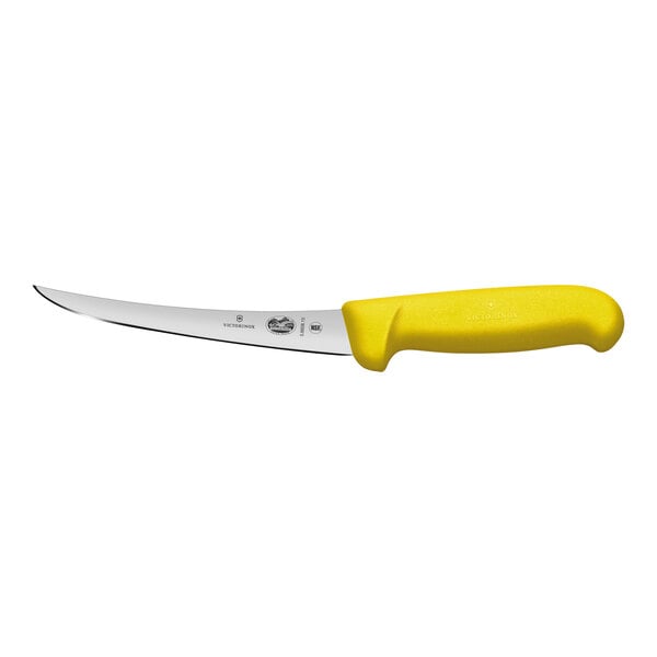 Victorinox Boning Knife w/ Yellow Fibrox Handle 5.6608.15 – item 3535660815