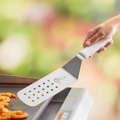 Mercer Culinary M18710WH Perforated Turner w/ White Handle – item 470M18710WH image 2