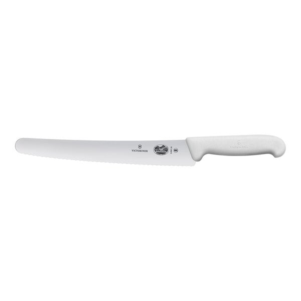 Victorinox 10 Bread Knife w/ White Fibrox Handle 5.2937.26 – item 3535293726