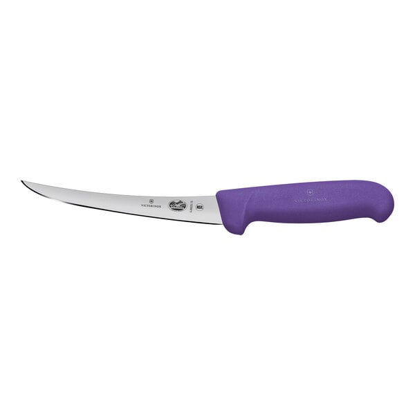 Victorinox Boning Knife w/ Purple Fibrox Handle 5.6605.15 – item 3535660515