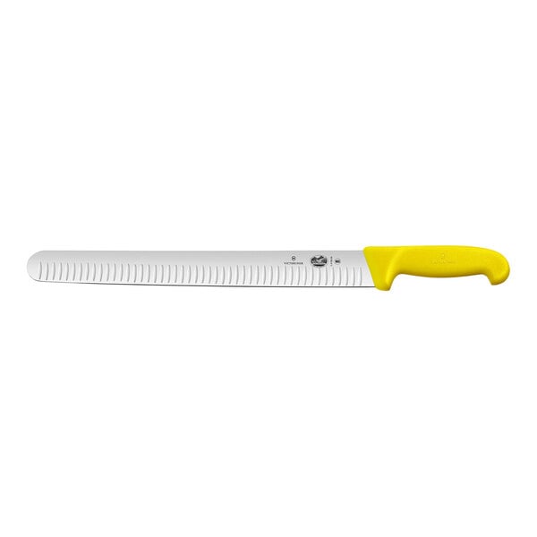Victorinox 14" Slicing Knife w/ Granton Edge & Yellow – item 3535472836