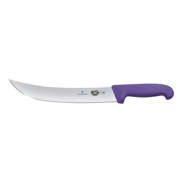Victorinox Cimeter Knife w/ Purple Fibrox Handle 5.7305.25 – item 3535730525