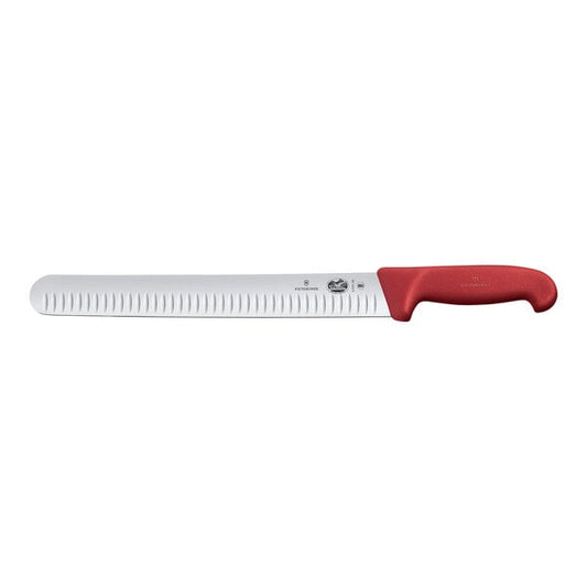Slicing Knife w/ Granton Edge & Red Fibrox Handle 5.4721.30 – item 3535472130