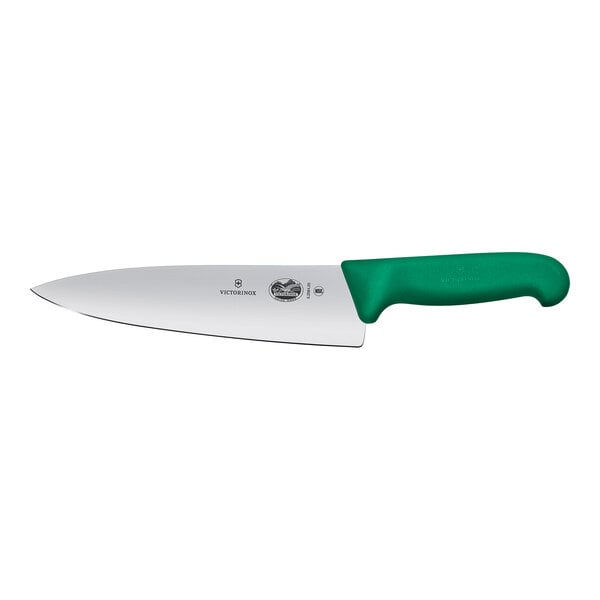Victorinox 8" Chef Knife w/ Green Fibrox Handle 5.2064.20 – item 3535206420