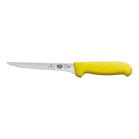 Victorinox Boning Knife w/ Yellow Fibrox Handle 5.6418.15 – item 3535641815