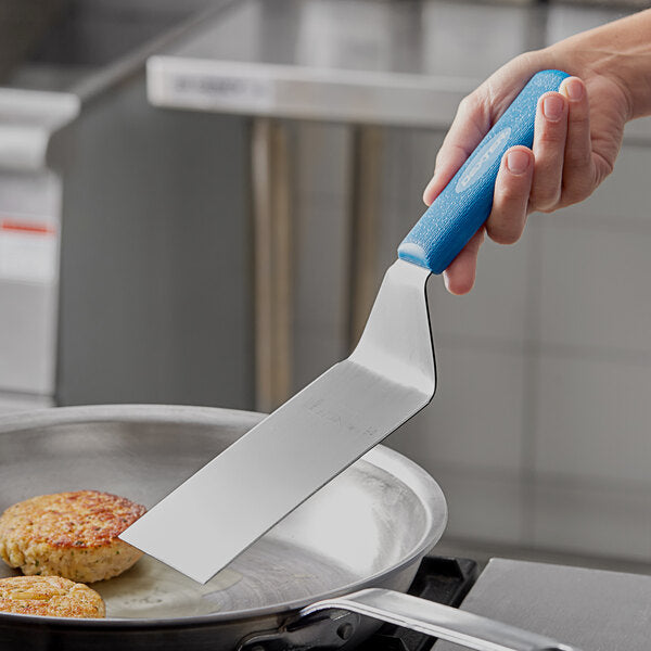 Dexter-Russell 19683H Sani-Safe Cool Blue Hamburger Turner – item 21019683H image 2