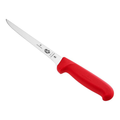 Victorinox 6" Boning Knife w/ Red Fibrox Handle 5.6411.15 – item 3535641115