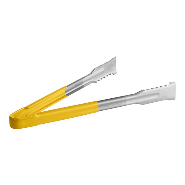 Fourte 12" Coated Handle Grill Grip Tongs – item 483CGRT12YL