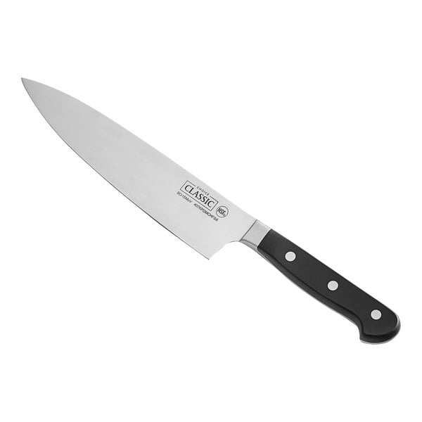 Choice Classic 8" Short Bolster Chef Knife w/ POM Handle – item 407KPOMCHFS8
