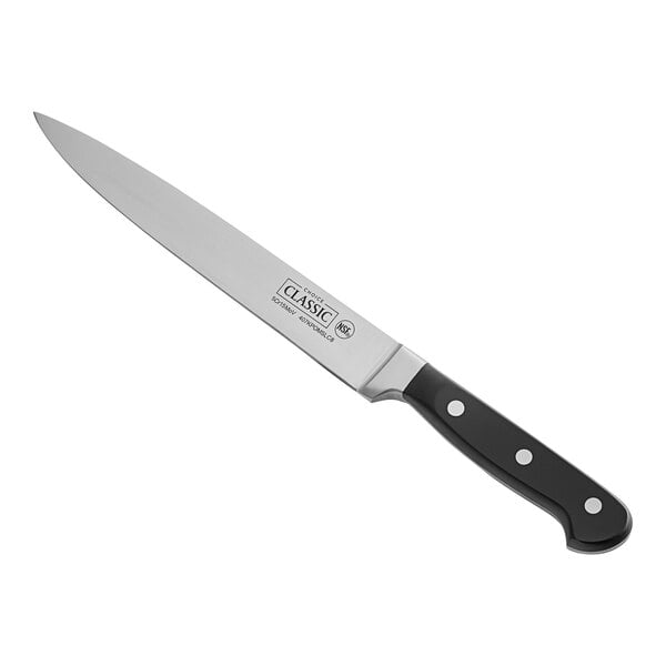 Choice Classic 8" Smooth Edge Carving Knife w/ POM Handle – item 407KPOMSLC8