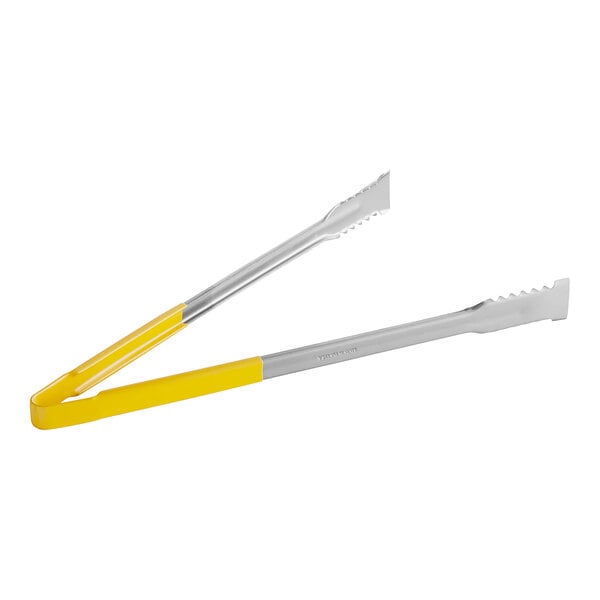 Fourte 16" Coated Handle Grill Grip Tongs – item 483CGRT16YL