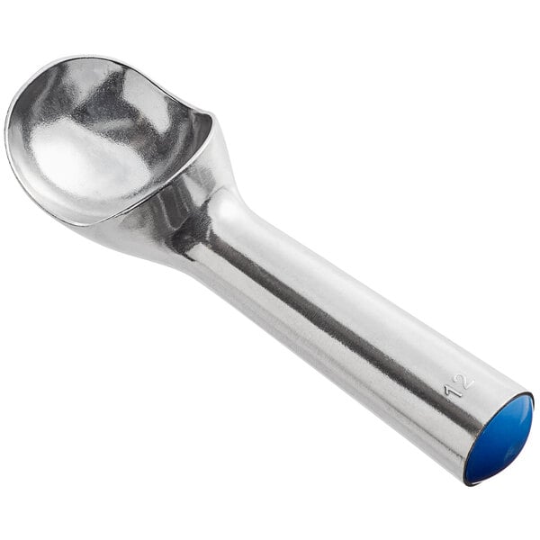 Choice #12 Aluminum Blue Ice Cream Dipper – item 407IDA12