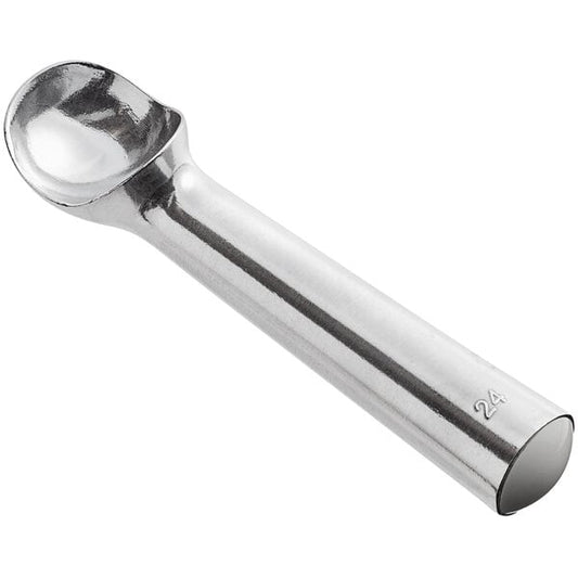 Choice #24 Aluminum Silver Ice Cream Dipper – item 407IDA24