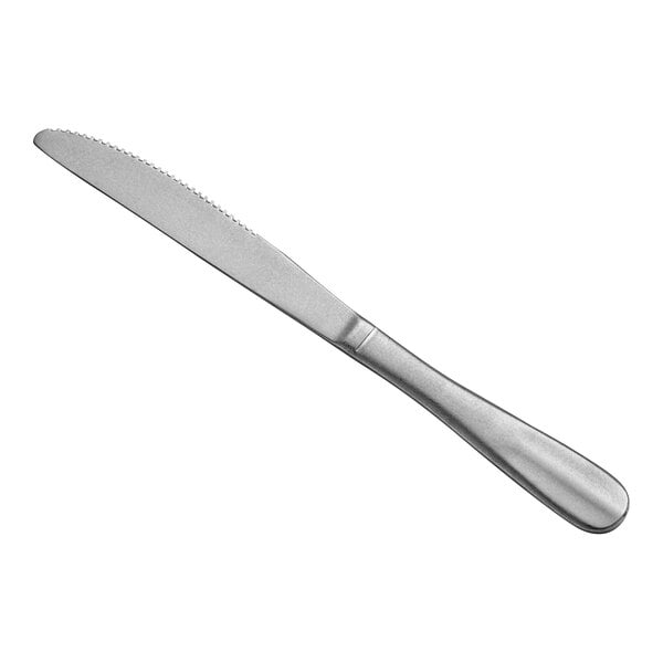 Acopa Josette 8 3/4" Distressed X-Heavy Dinner Knife – item 267820808