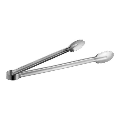 Choice 16" Heavy-Duty One-Piece Scalloped Tongs – item 407OPUT16