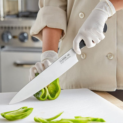 Choice Classic 10" Short Bolster Chef Knife w/ POM Handle – item 407KPOMCHFS10 image 2