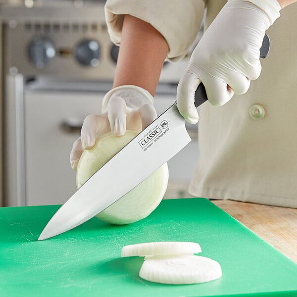 Choice Classic 8" Short Bolster Chef Knife w/ POM Handle – item 407KPOMCHFS8 image 2