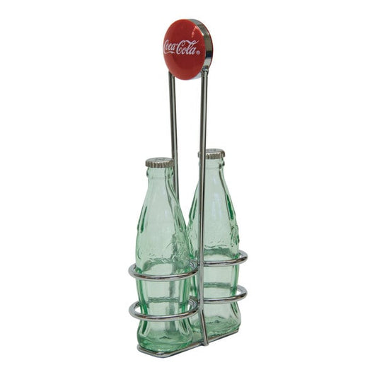 Tablecraft 1 oz. Green Coca-Cola Bottle Salt & Pepper – item 808CC339N