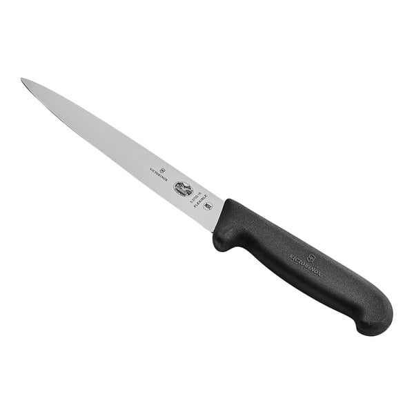 Victorinox 7" Fillet Knife w/ Black Fibrox Handle 5.3703.18 – item 3535370318