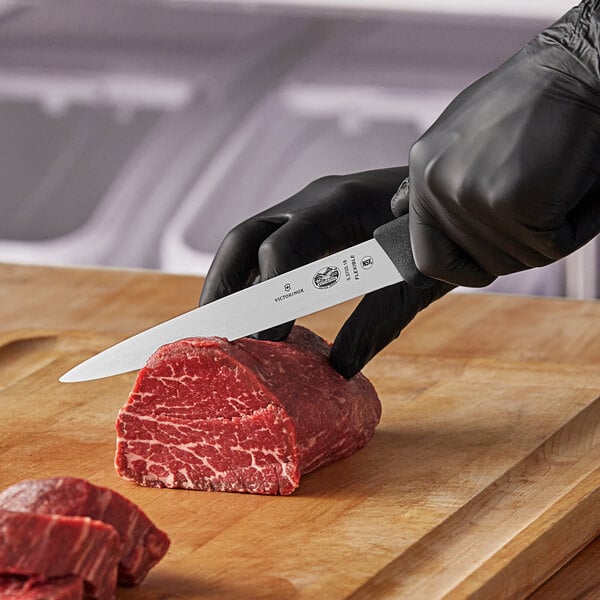 Victorinox 7" Fillet Knife w/ Black Fibrox Handle 5.3703.18 – item 3535370318 image 2